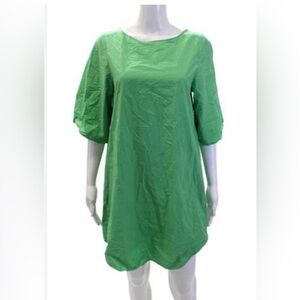 COS Bright Mint Green A-line Dress
